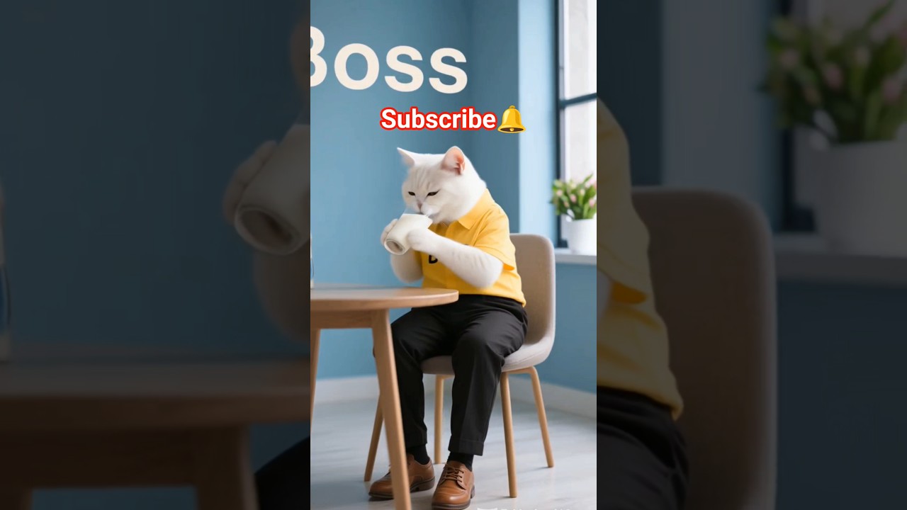 cat drinking milk .... #cutecat #bosscat #catvideos #entertainingvideos #catlover