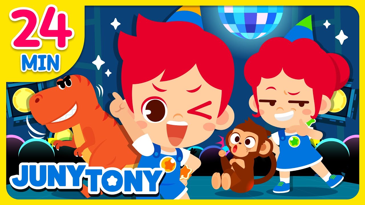 Vamos Dançar! | Començou a Festa | Música Infantil | JunyTony em Português