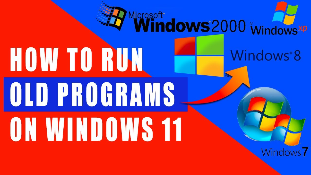 How to Run Old Programs on Windows 11 With Compatibility Settings | Run old windows exe