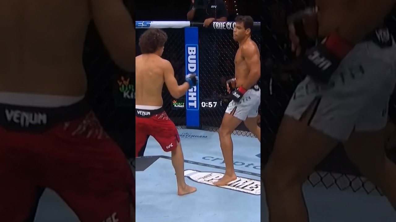 Paulo Costa sends Kopylov&rsquo;s mouthpiece flying! 💥#UFC318 #UFC #UFCIndia