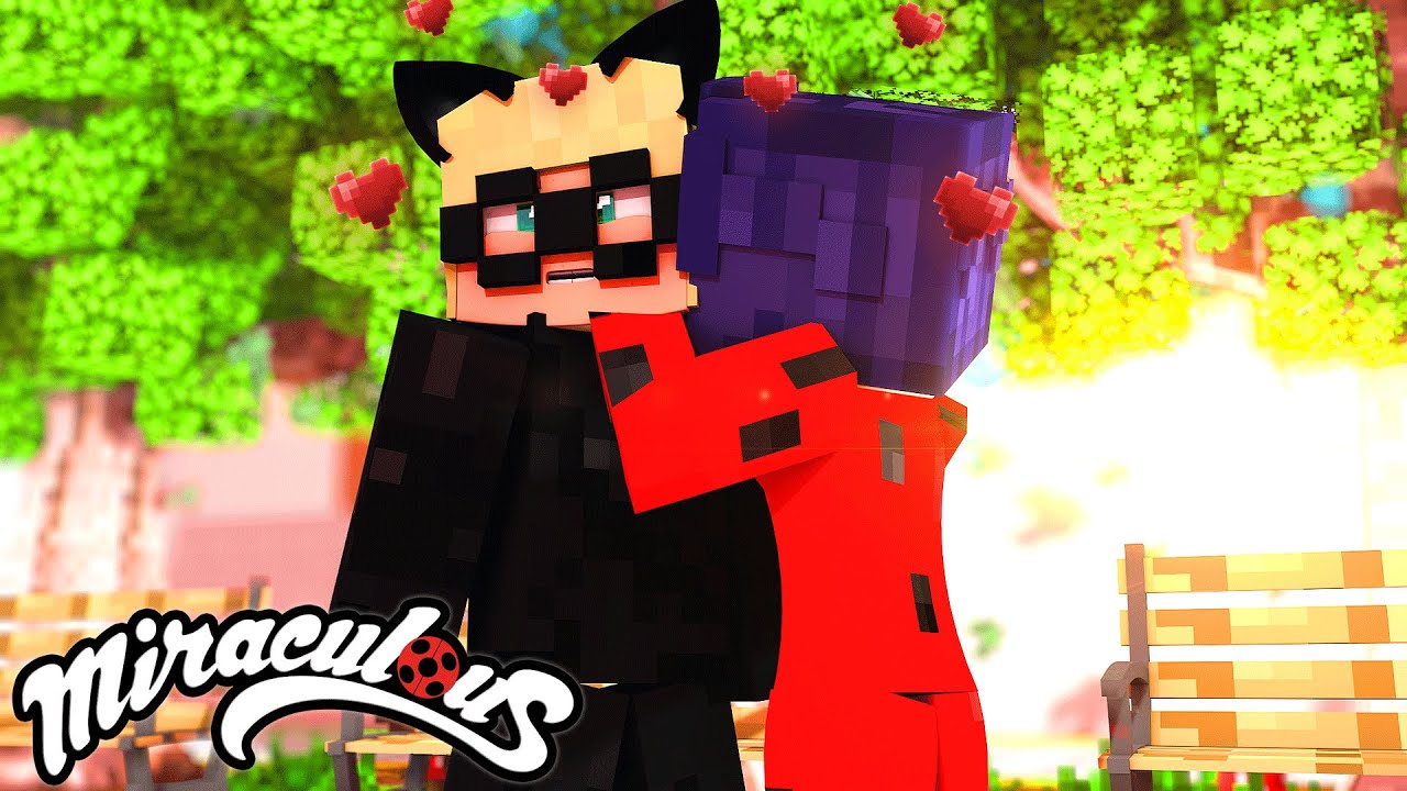Minecraft: LADYBUG BEIJOU O CAT NOIR (Ep. 60) - MIRACULOUS AS AVENTURAS DE LADYBUG E CAT NOIR