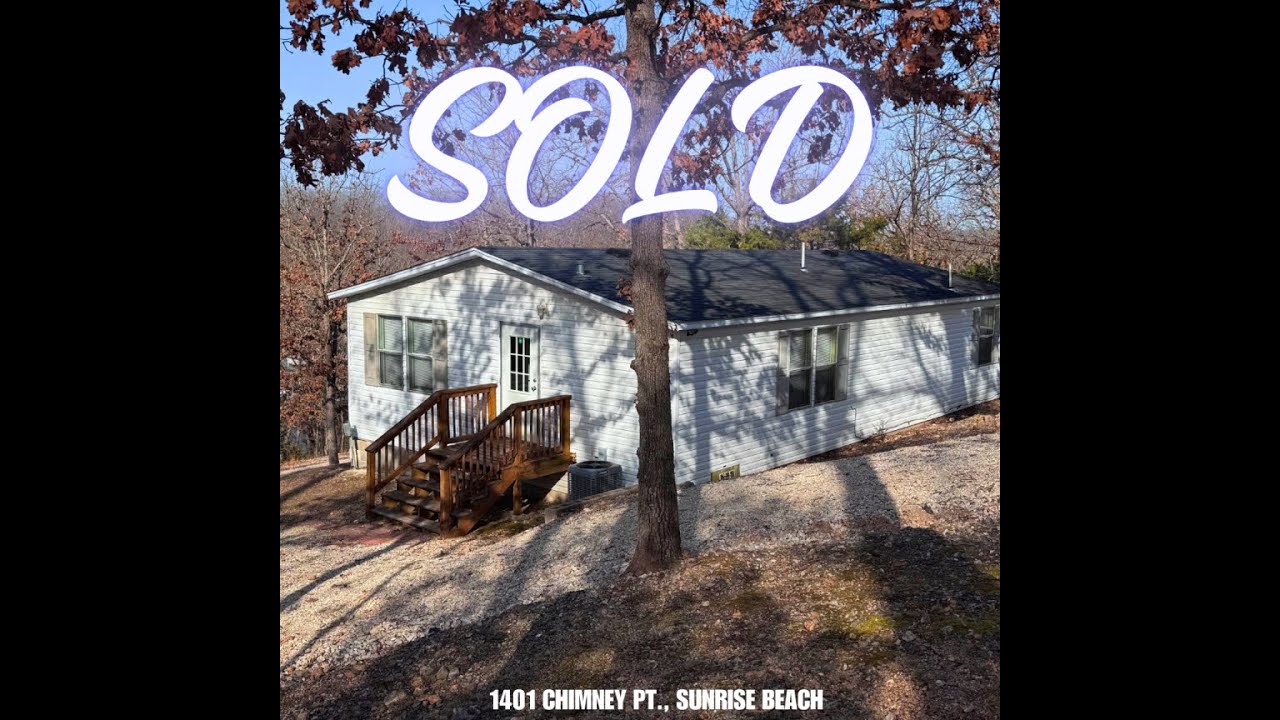 SOLD by NextHome Lake Living- One Level Home on Chimney Point, Lake of the Ozarks