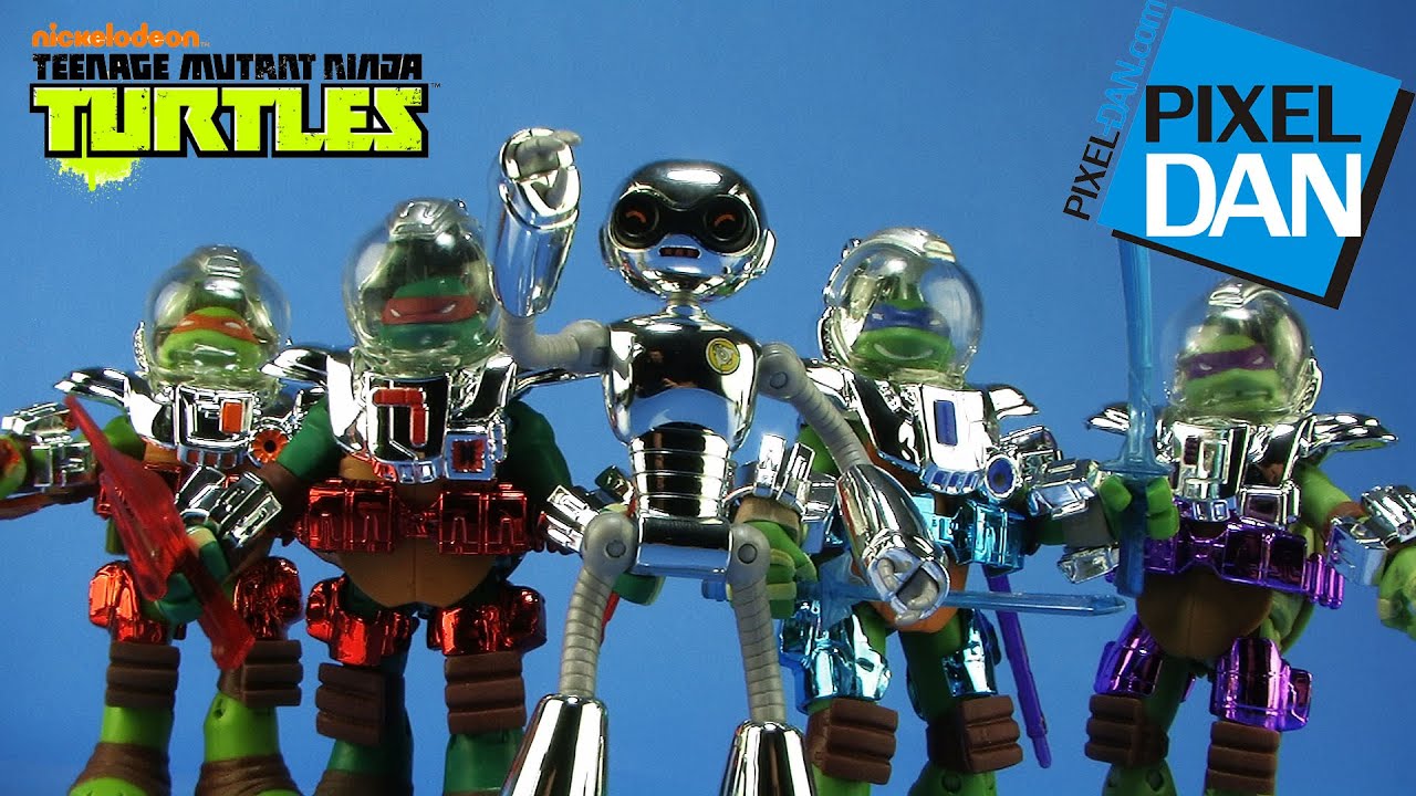 Metal Mutants 5-Pack Teenage Mutant Ninja Turtles Figures Video Review