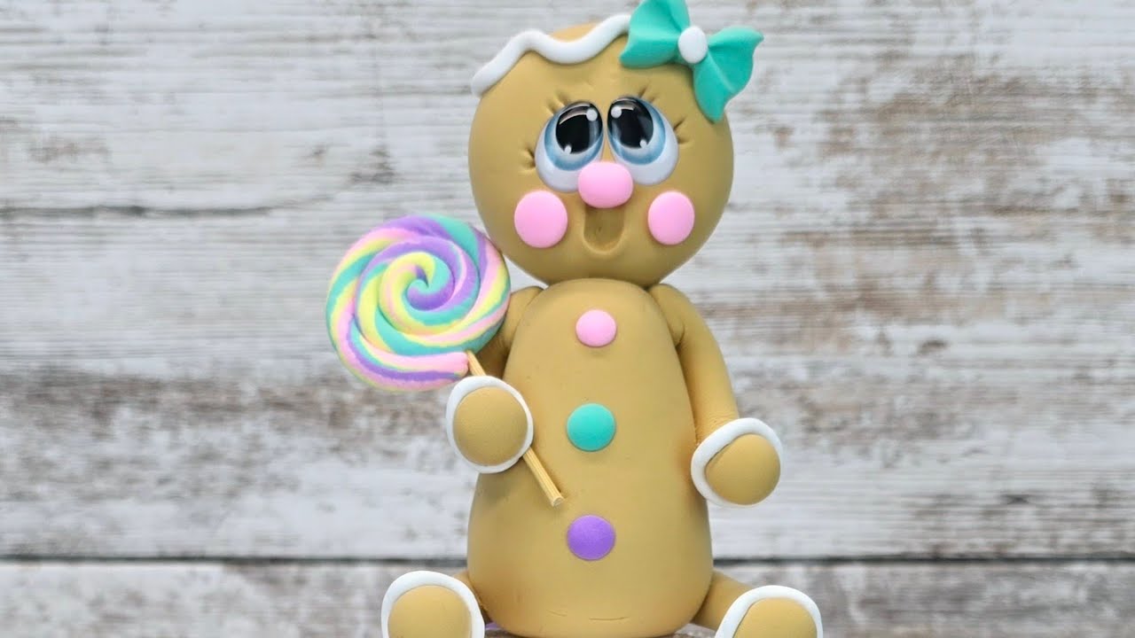 GINGERBREAD/DIY FOAM CLAY GINGERBREAD