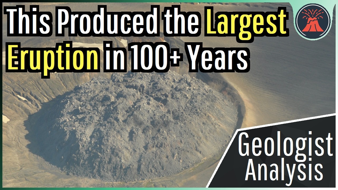 This Small Volcano Produced the Largest Eruption in 100+ Years
