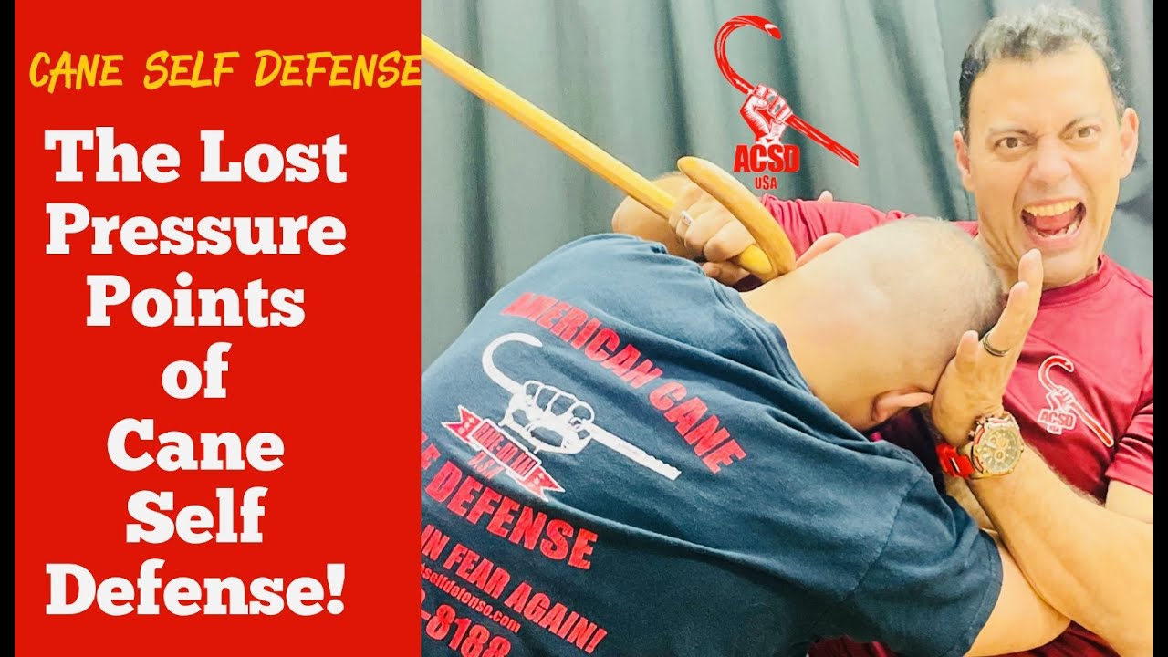 Cane Self Defense- The Lost Pressure Points of Cane Self Defense!