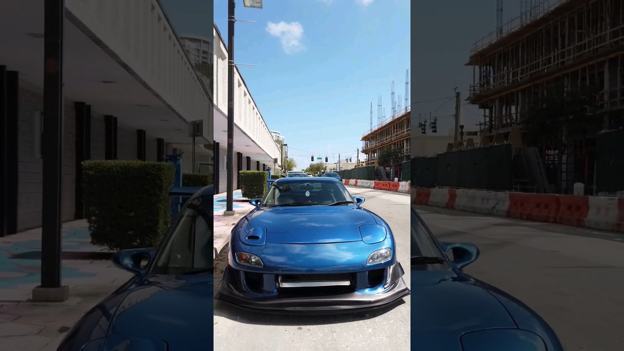 🔥 AMAZING JDM RHD MAZDA RX7 FD 🔥 Is this one of the cleanest FD's in the states? #shorts #rx7 #jdm