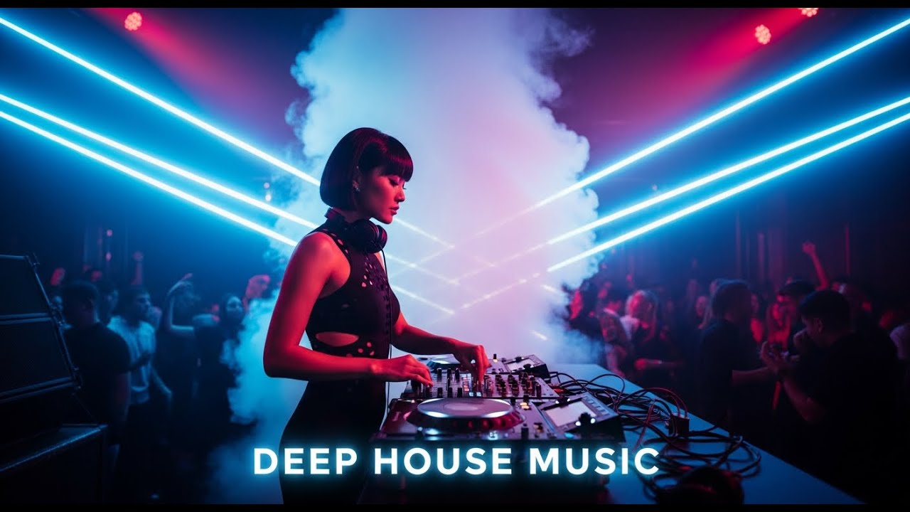 Deep House Music Club Mood 🎶 Electronic Groove and Party Flow
