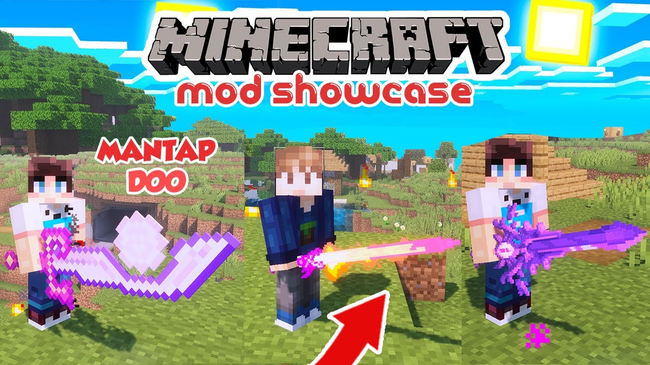 KITA COBAIN 13 PEDANG TERKUTUK PALING OP DI MINECRAFT!!!