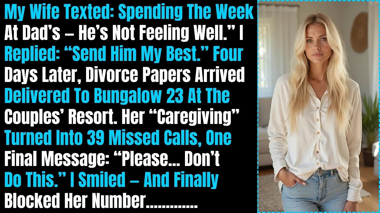 My Wife Texted: “Spending The Week At Dad’s — He’s Not Well.” But The Mailman Delivered My Revenge..