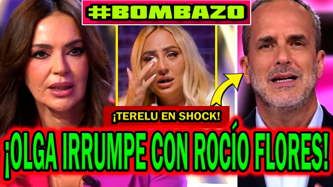 💥&iexcl;BOMBA! OLGA MORENO IRRUMPE CON ROC&Iacute;O FLORES EN DE VIERNES Y TERELU CAMPOS P&Aacute;LIDA CON SANTI ACOSTA