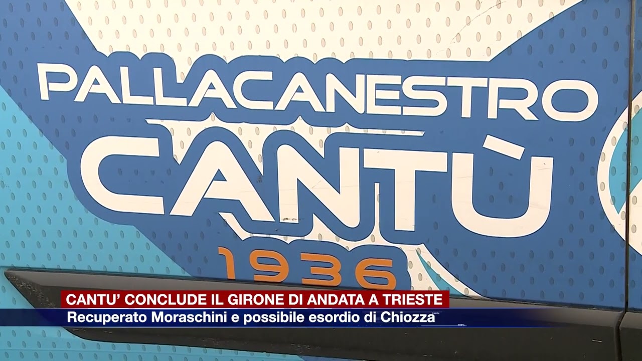 Etg - La Pallacanestro Cant&ugrave; conclude il girone di andata a Trieste