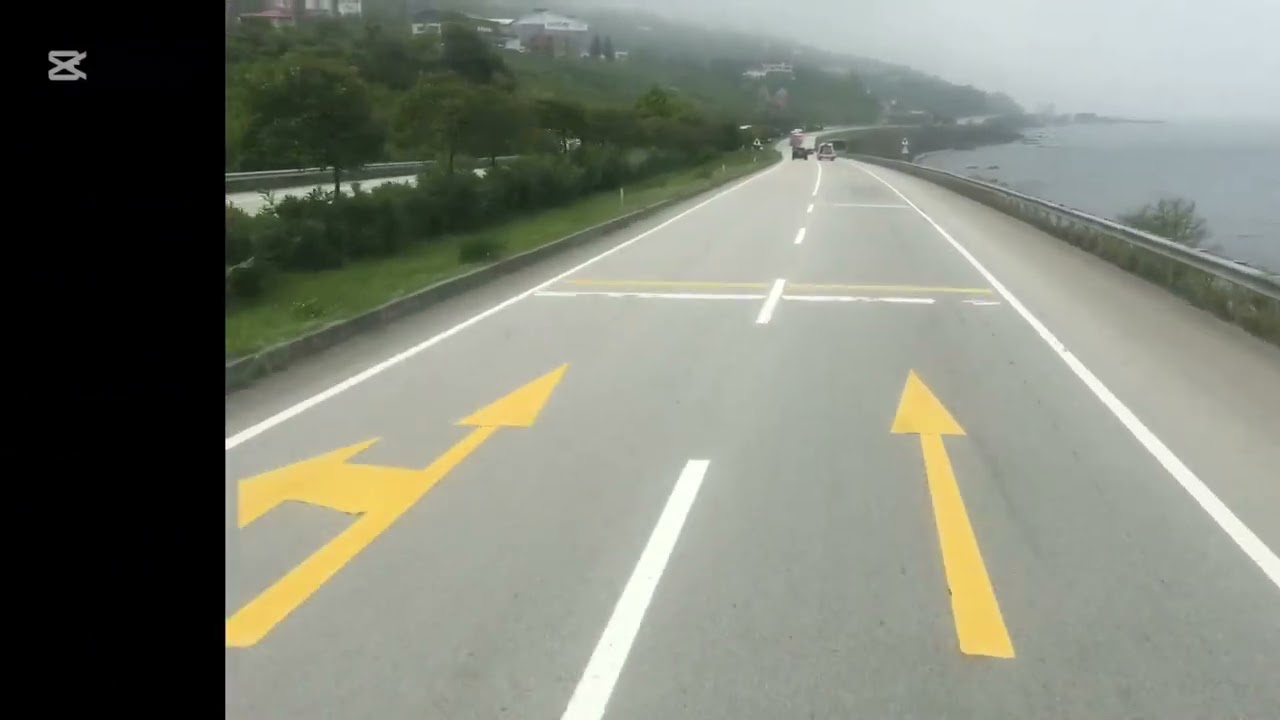 TIR DÖNÜŞ YOLUNDA #TRABZON-MERZİFON İSTİKAMETİ