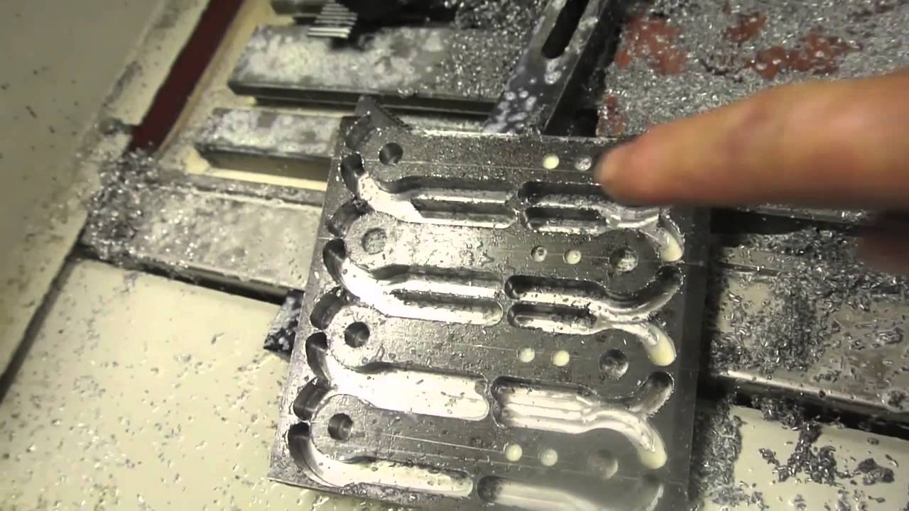 Girder Fork Links on the Tormach Mill