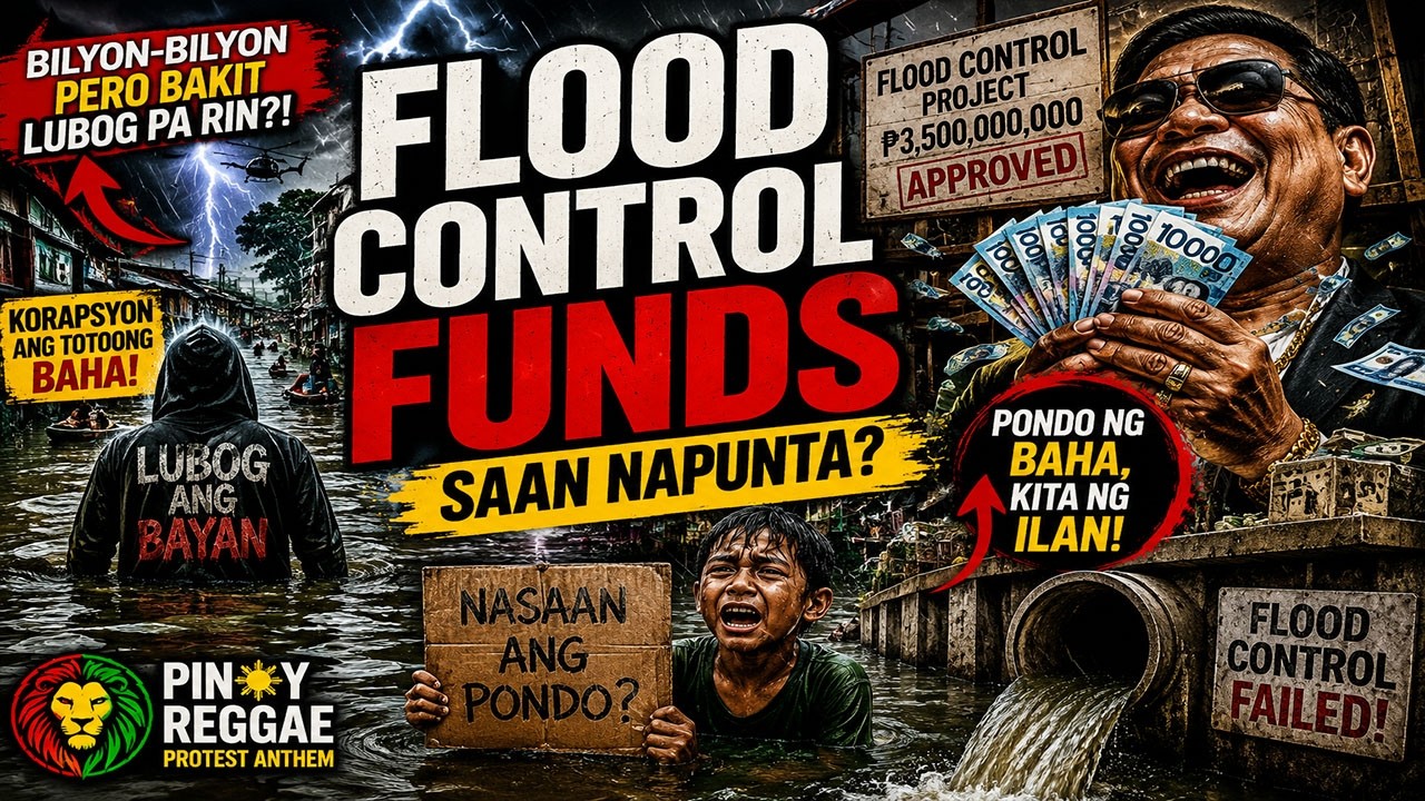 FLOOD CONTROL FUNDS 🌊💸 | LUBOG ANG BAYAN! 😡 Pinoy Reggae Protest Anthem 2026