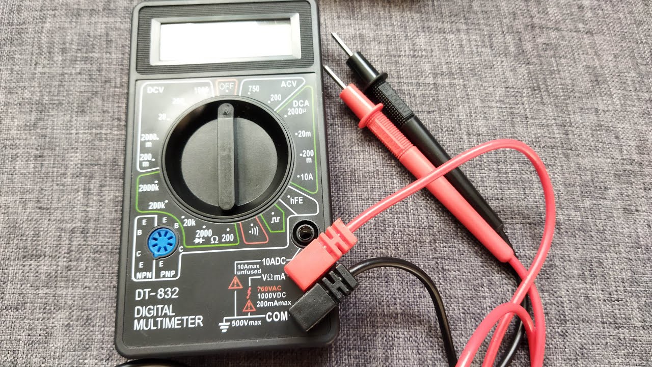 Miernik, multimeter cyfrowy dt -832   instrukcja obsługi opis działania.Kupiony za 12 zł na allegro