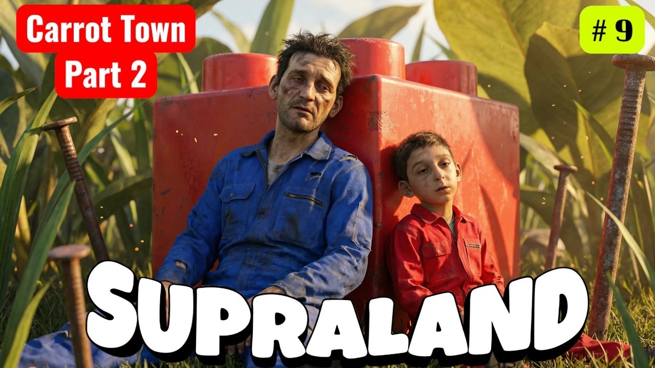 YORULDUK AMA CARROT TOWN'I KURTARDIK! Blok Kırarak Zafer 💥😂 | Supraland 9 #supraland #gaming #oyun