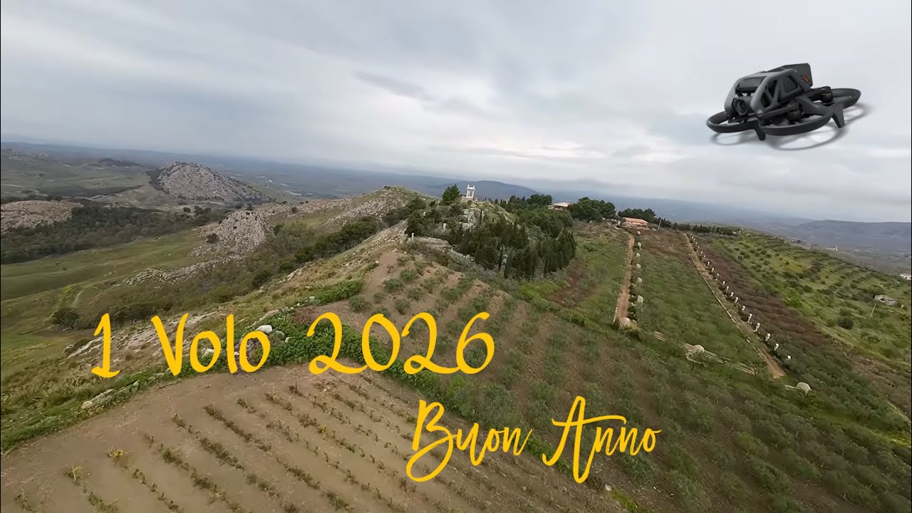 Primo volo del 2026 con il Dji Avata per augurarvi Buon Anno a tutti...