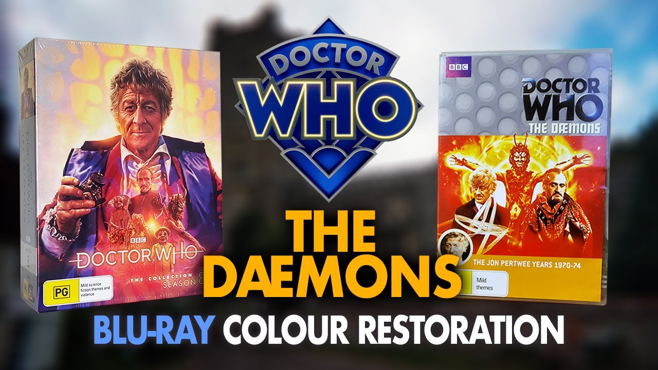 Doctor Who: The Daemons BluRay Colour Restoration