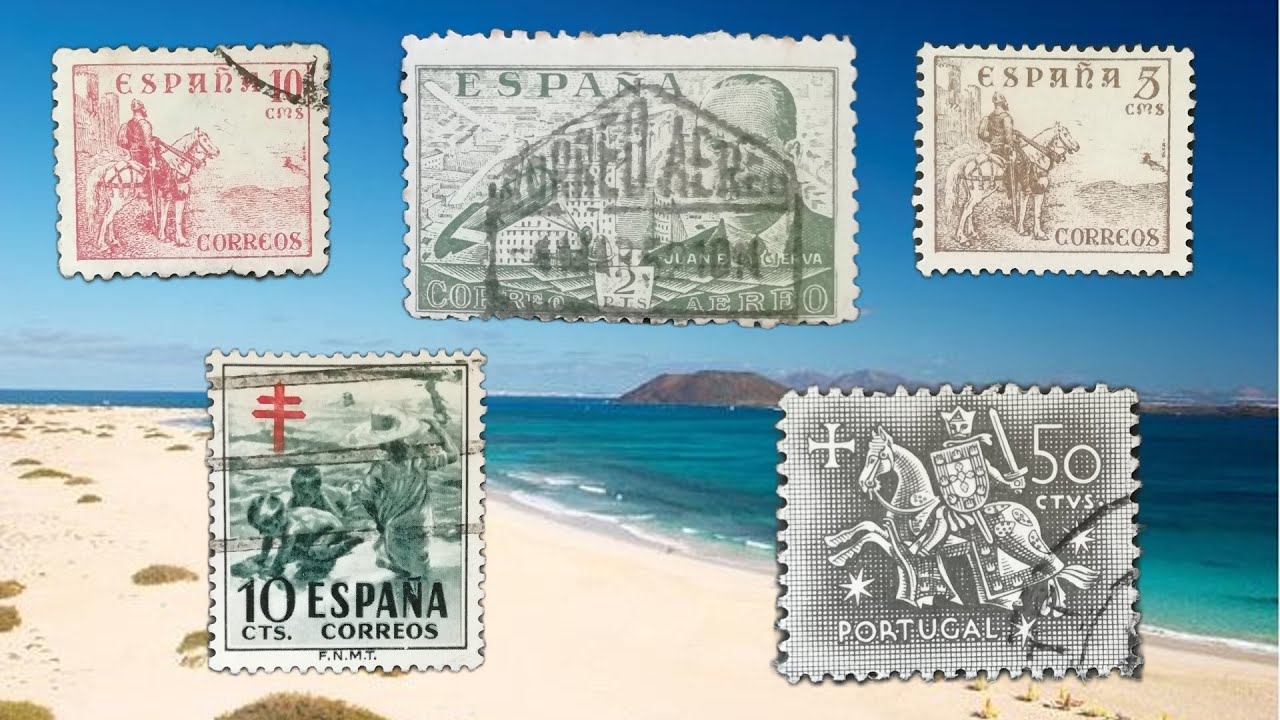 Old Spain and Portugal stamps. Régi Spanyol Portugál bélyegek.