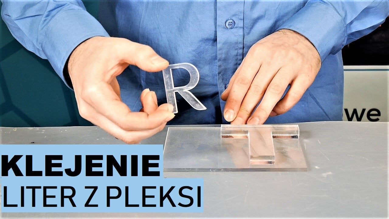 Klejenie liter z Plexi ⚠️