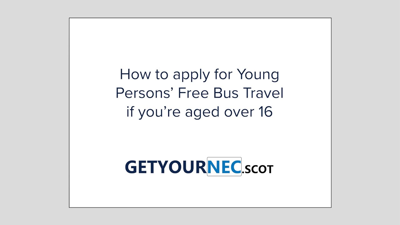How to apply for Young Persons’ Free Bus Travel if you’re aged over 16