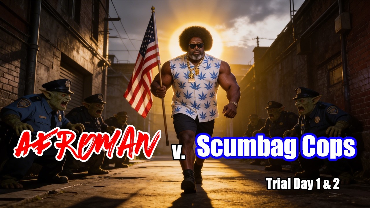 Afroman Defends the First Amendment From the Police - Civil Trial