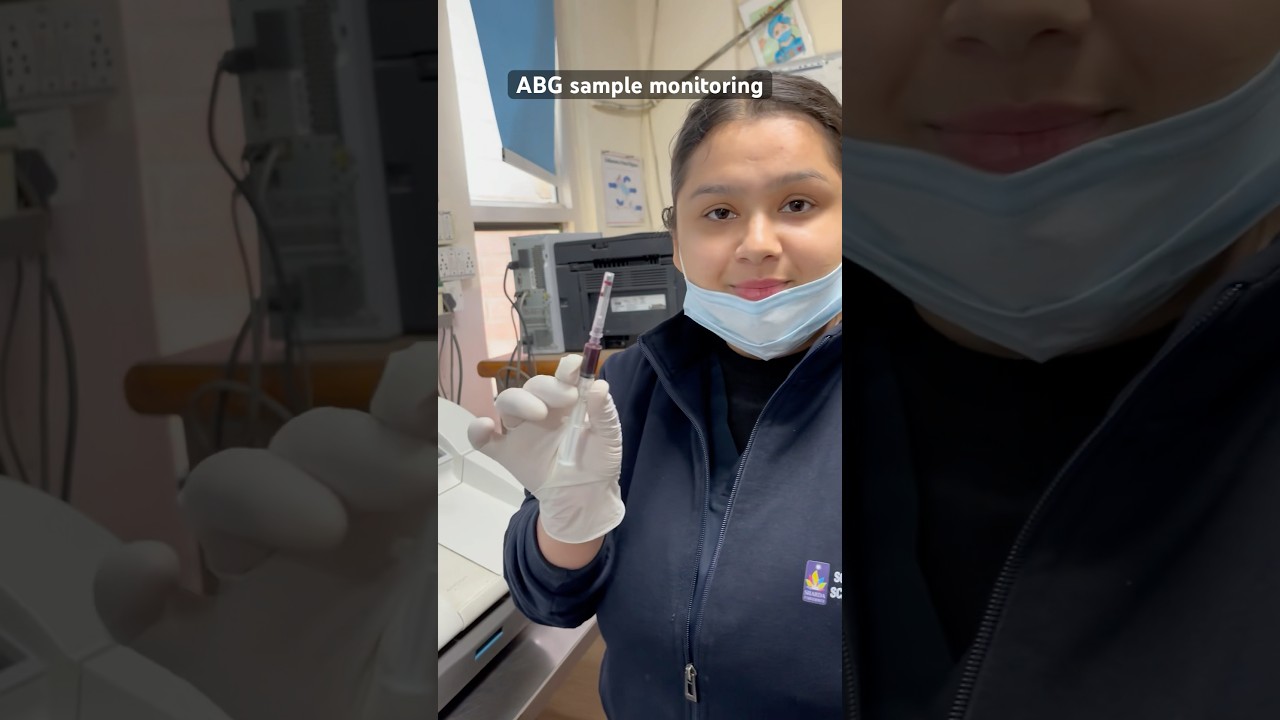 Abg Analysis✅ #medicalprocedurevideos #medicalprocedures #sampling #bloodsample