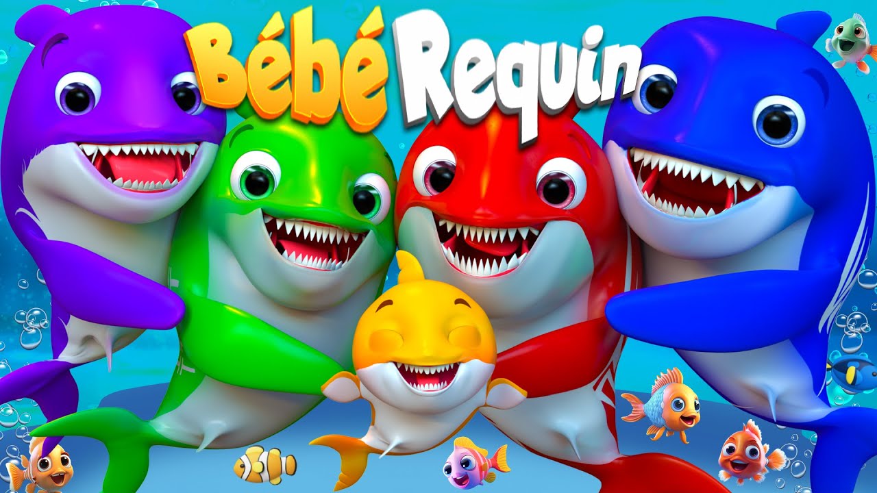 Bébé Requin Fait la Fête | Comptines Et Chansons | À Bébé Chanson @SuperLucaLEFrancais