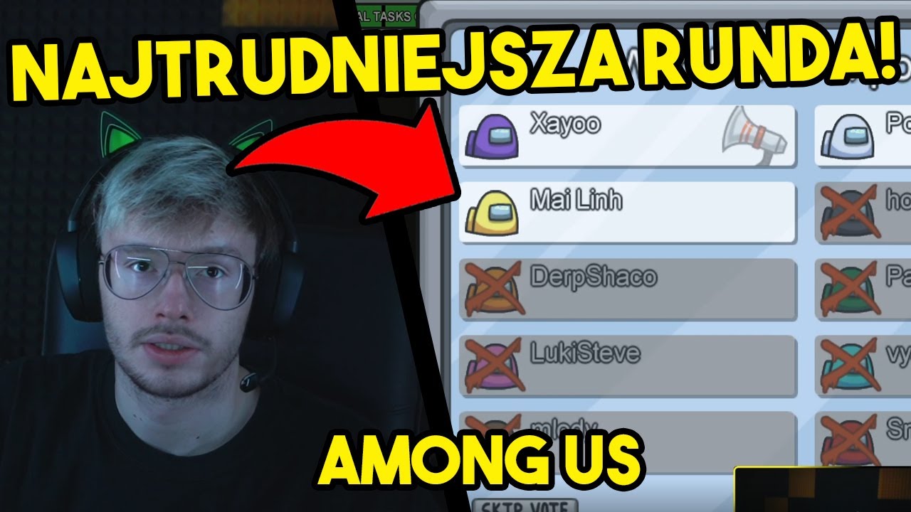 XAYOO - OGRYWA GRĘ 300 IQ / NAJTRUDNIEJSZA GRA W AMONG US