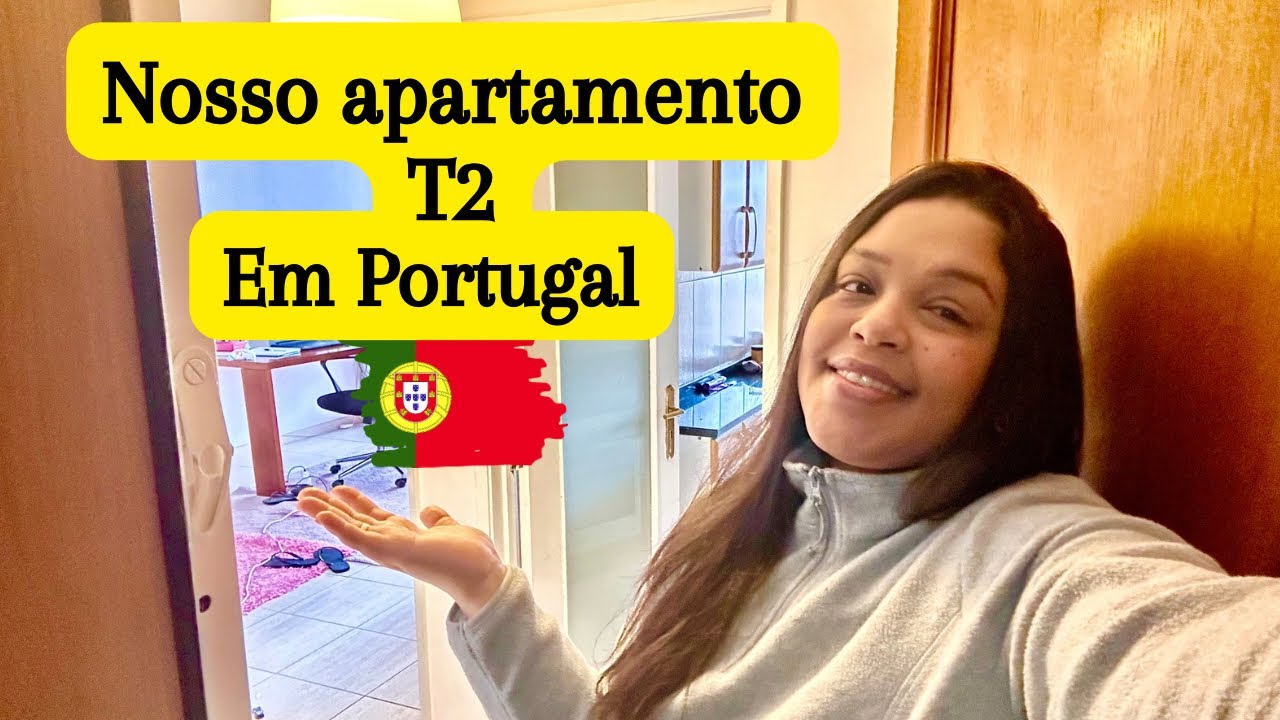 🏠 TOUR PELO NOSSO APARTAMENTO AQUI EM PORTUGAL 🇵🇹 