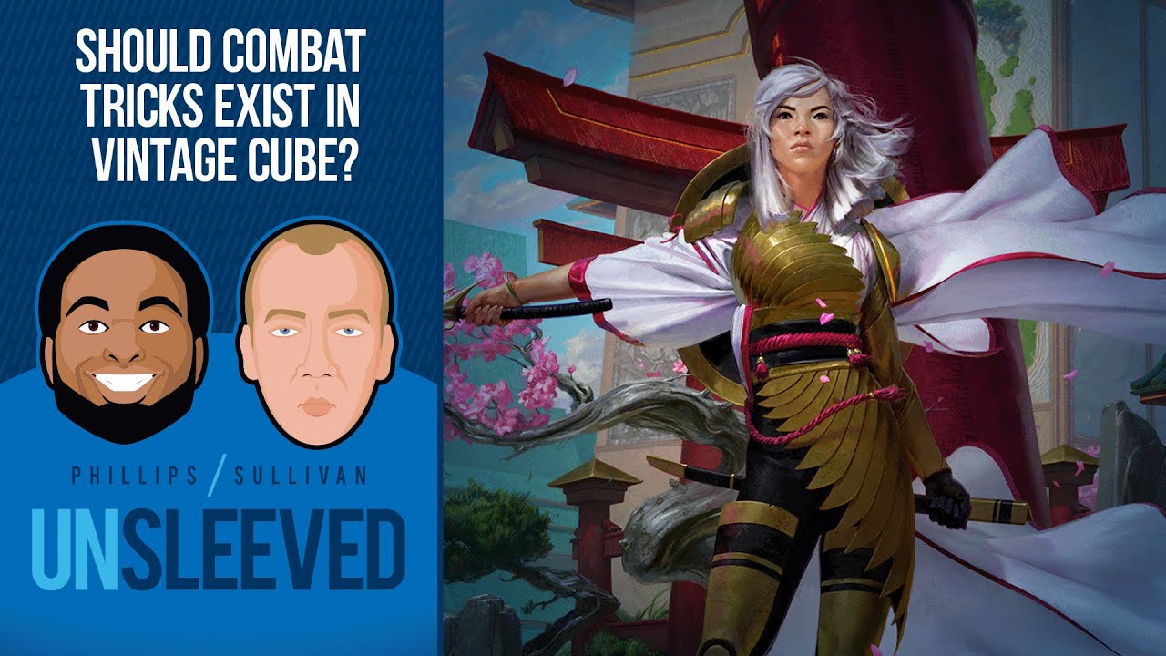 Should Combat Tricks Exist In Vintage Cube? l Unsleeved #63 l  Magic: The Gathering Podcast MTG
