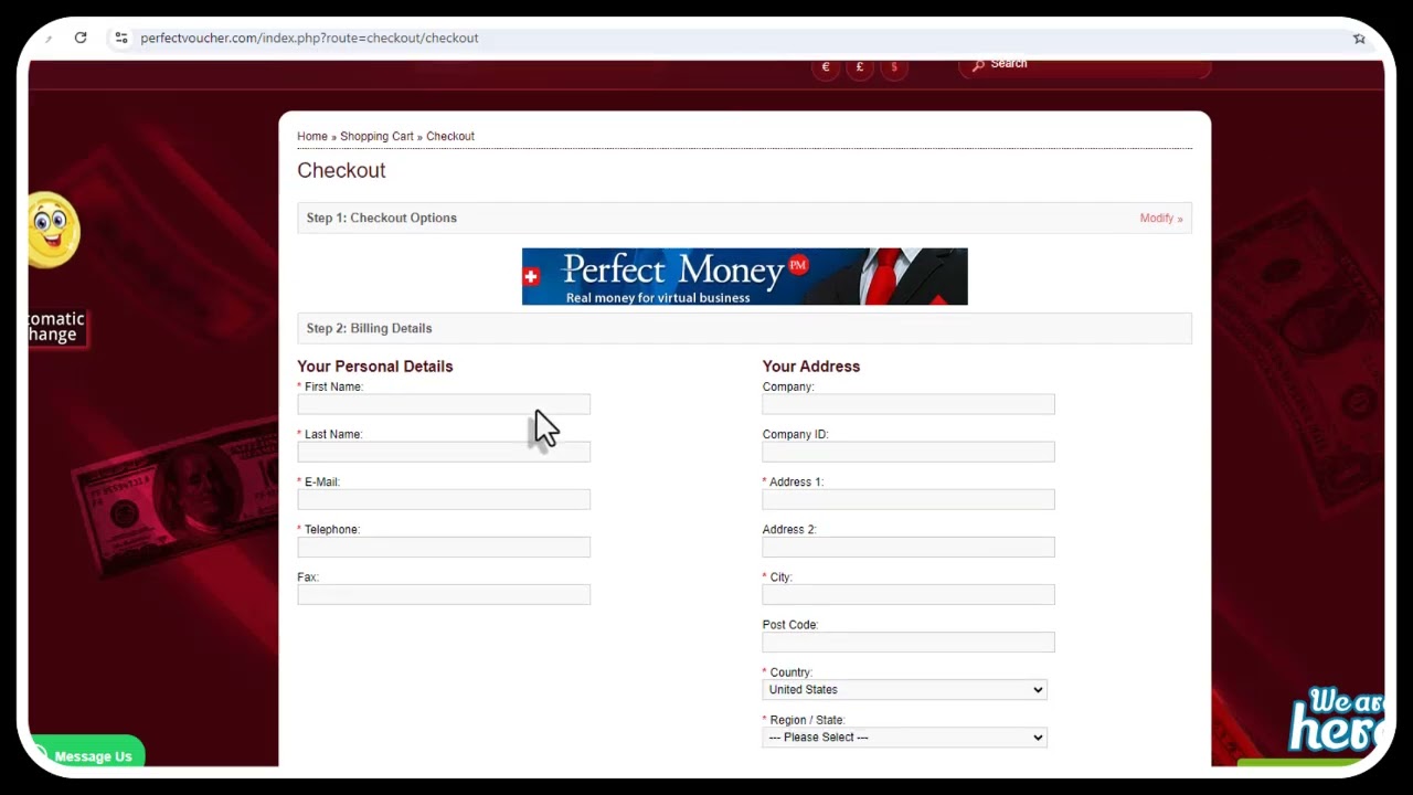 How buy Perfectmoney at Perfectvoucher.com