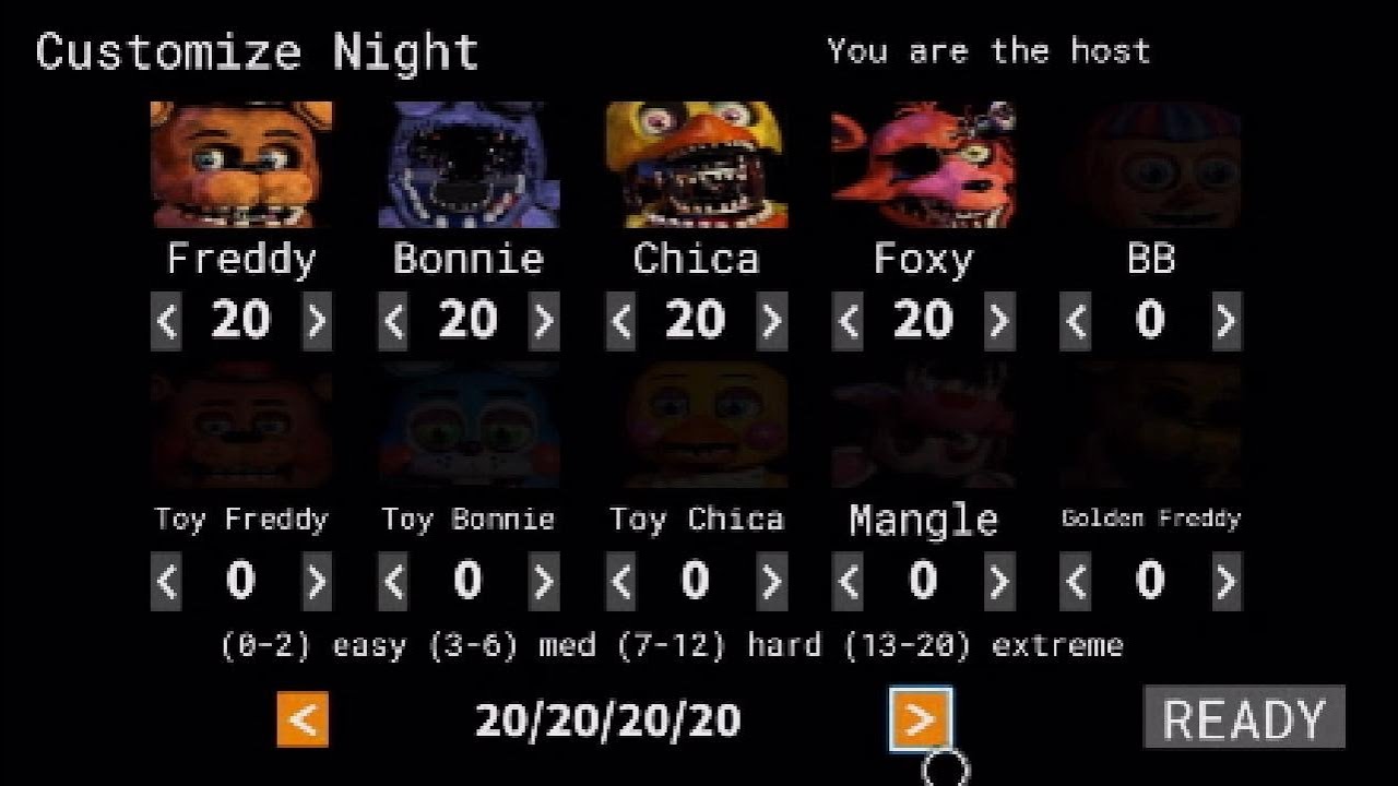 FNAF 2 CO-OP 4/20 MODE