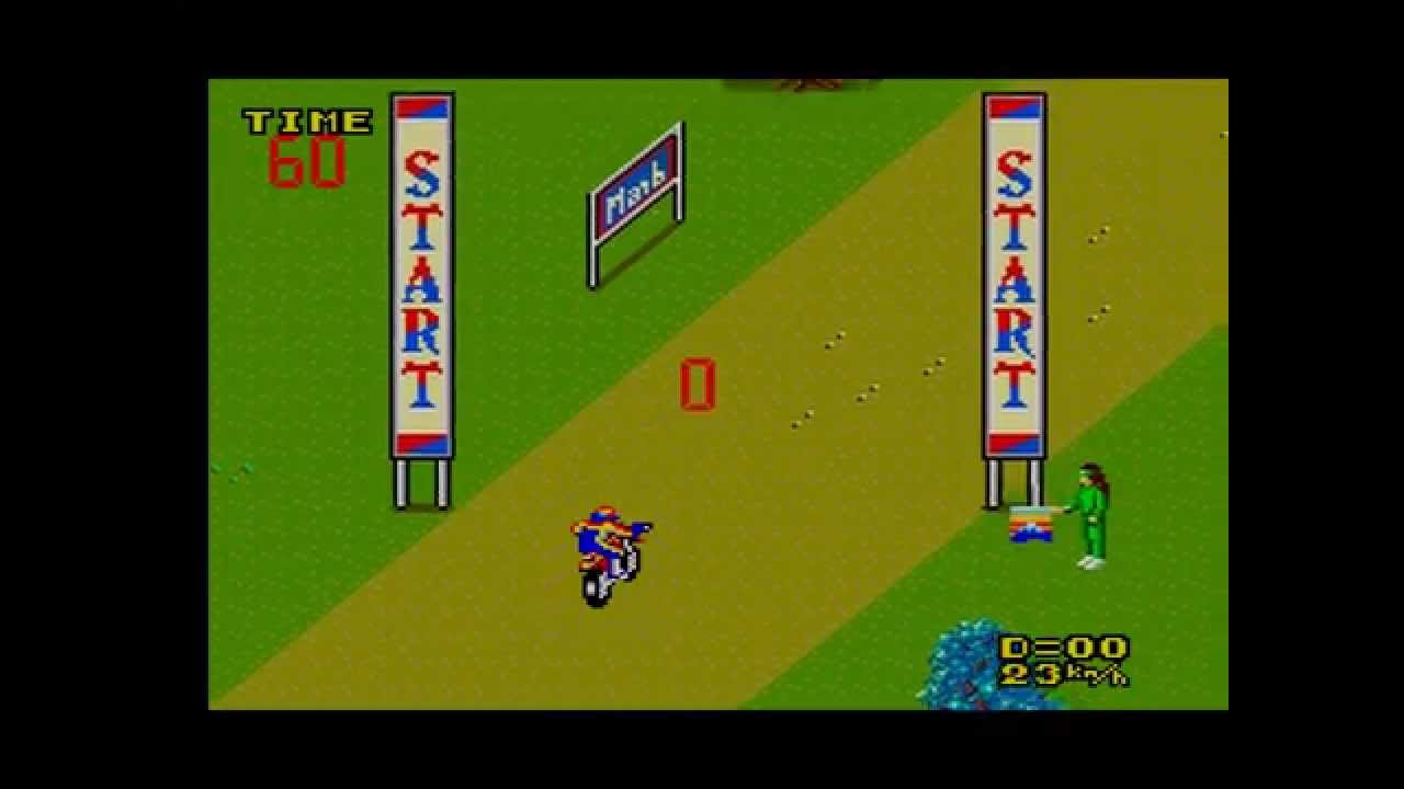Enduro Racer Master System - Gameplay Completo/Full