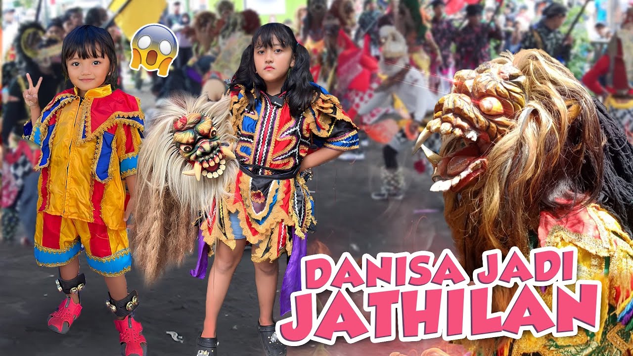 PERTAMAKALI DANISA JADI JATHILAN BARENG KAK DINAR😎 #viral #trending