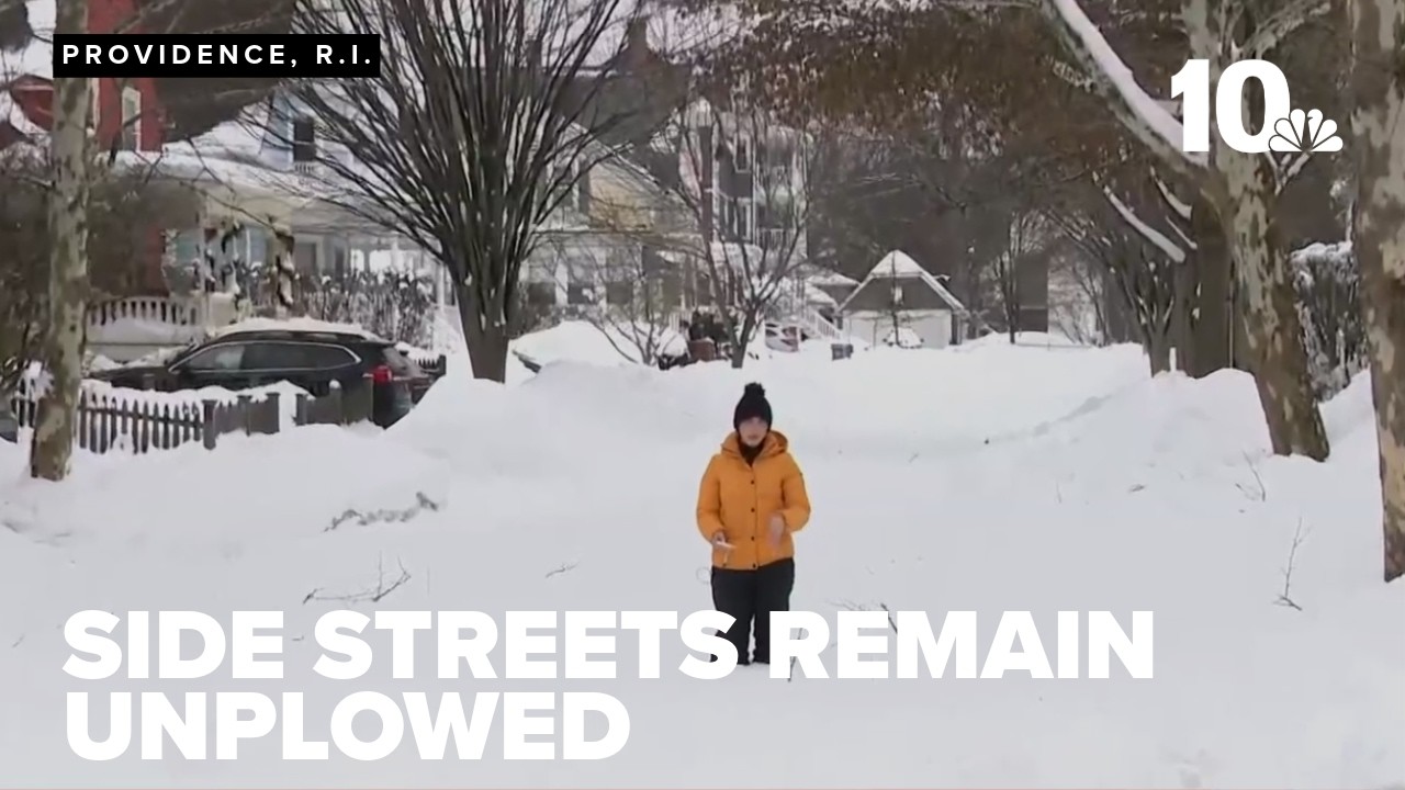 Providence residents concerned as side streets remain unplowed