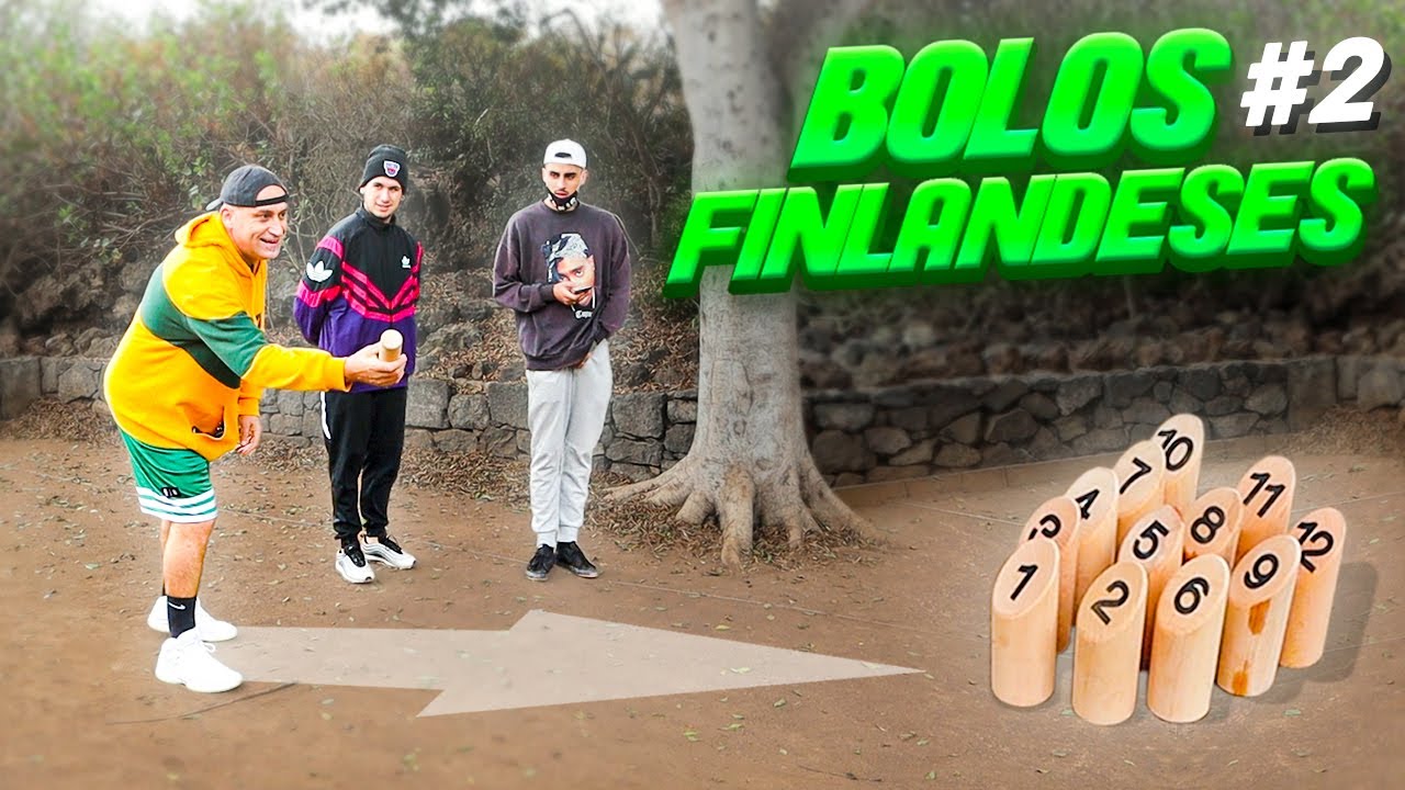 BOLOS FINLANDESES con PAPAPOLLO 🎳 *final épica* 😂 | EstoEsRuyman