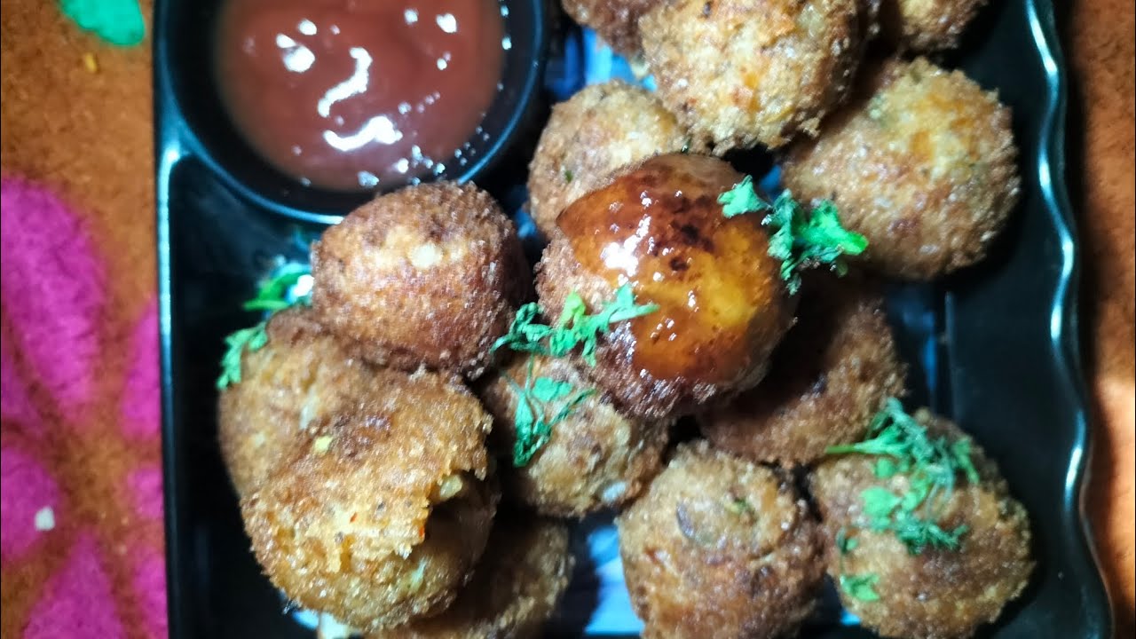 Bread potato balls ghar par aaiye bnana seekhte hai😋😋