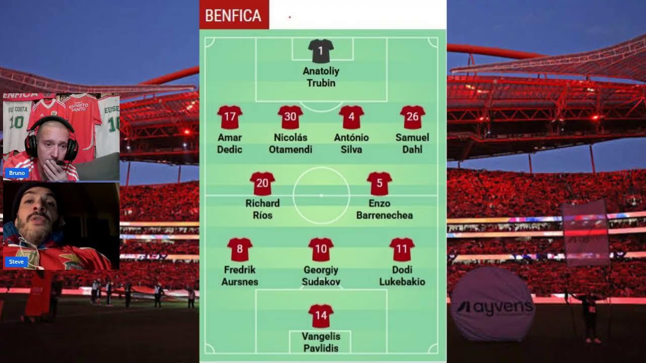 Match en direct  FC Porto vs SL BENFICA
