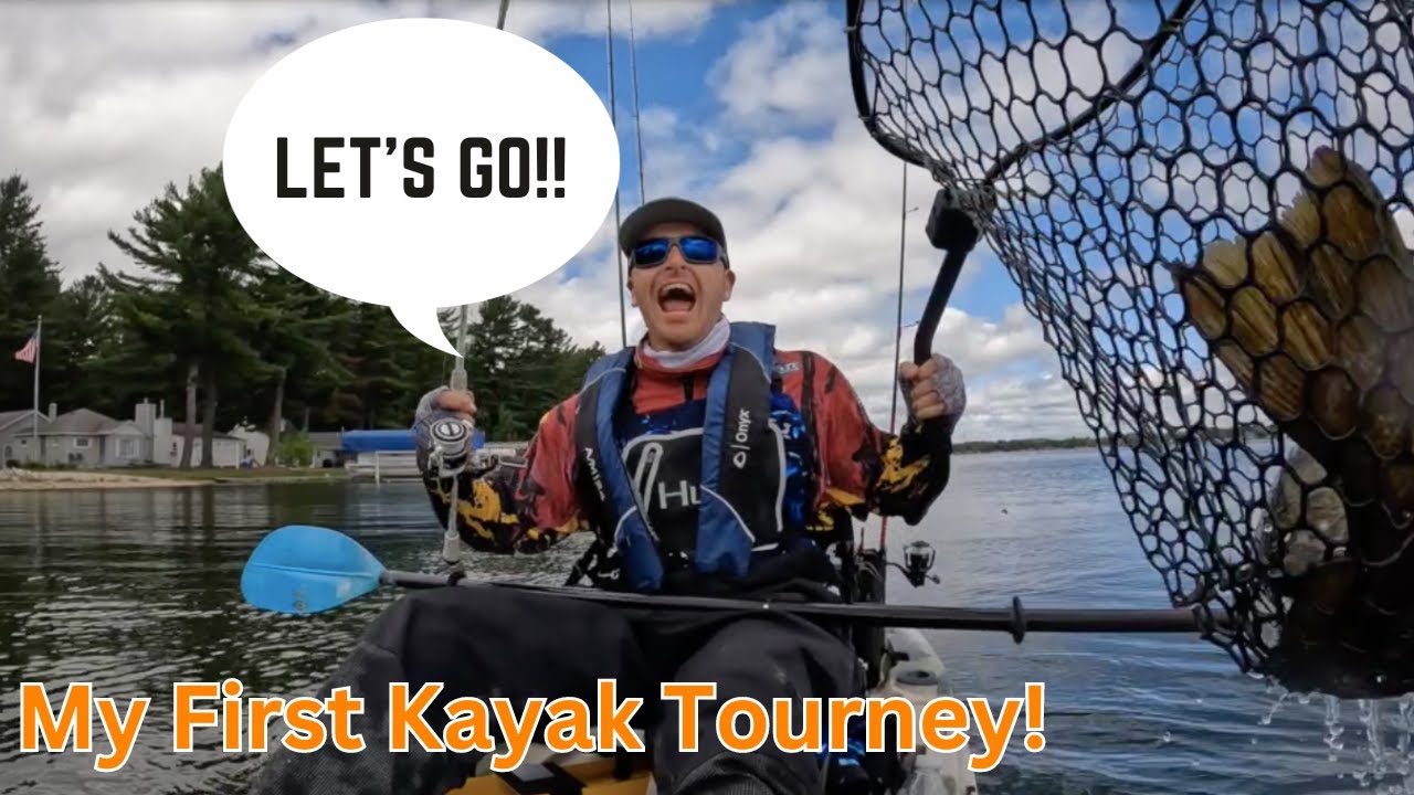 WINNING My First Kayak Bass Fishing Tournament | Otsego Lake - Gaylord, MI | Topwater Series Open