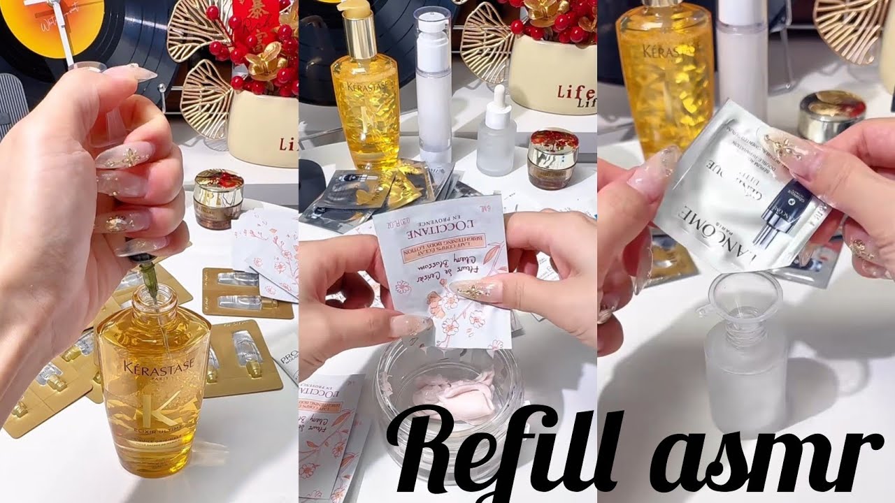 (ASMR) Refill asmr ✨️ subscribe for more #asmrcommunity #asmr #satisfying #refil ##satisfyingasmr 