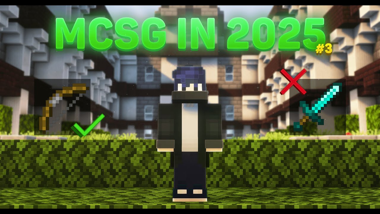 Minecraft MCSG 2025 #3 - bow spamming!
