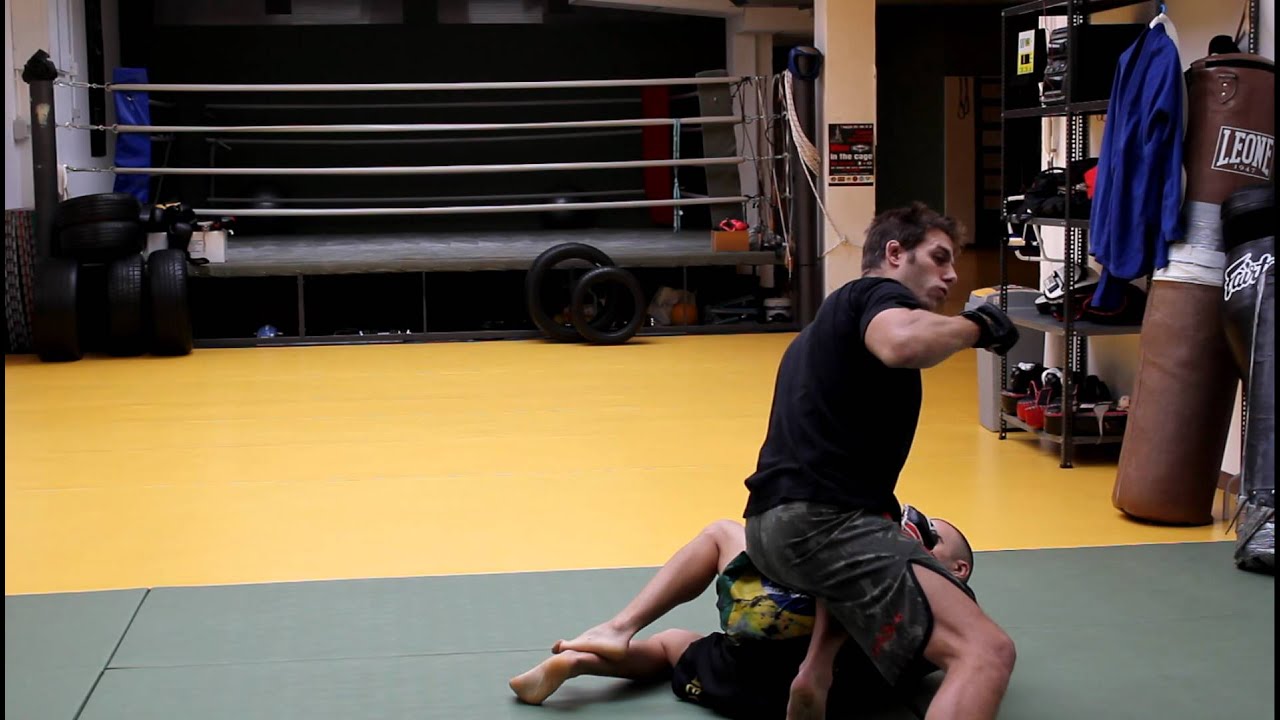 MMA Passaggio di guardia e finalizzazione con Kimura