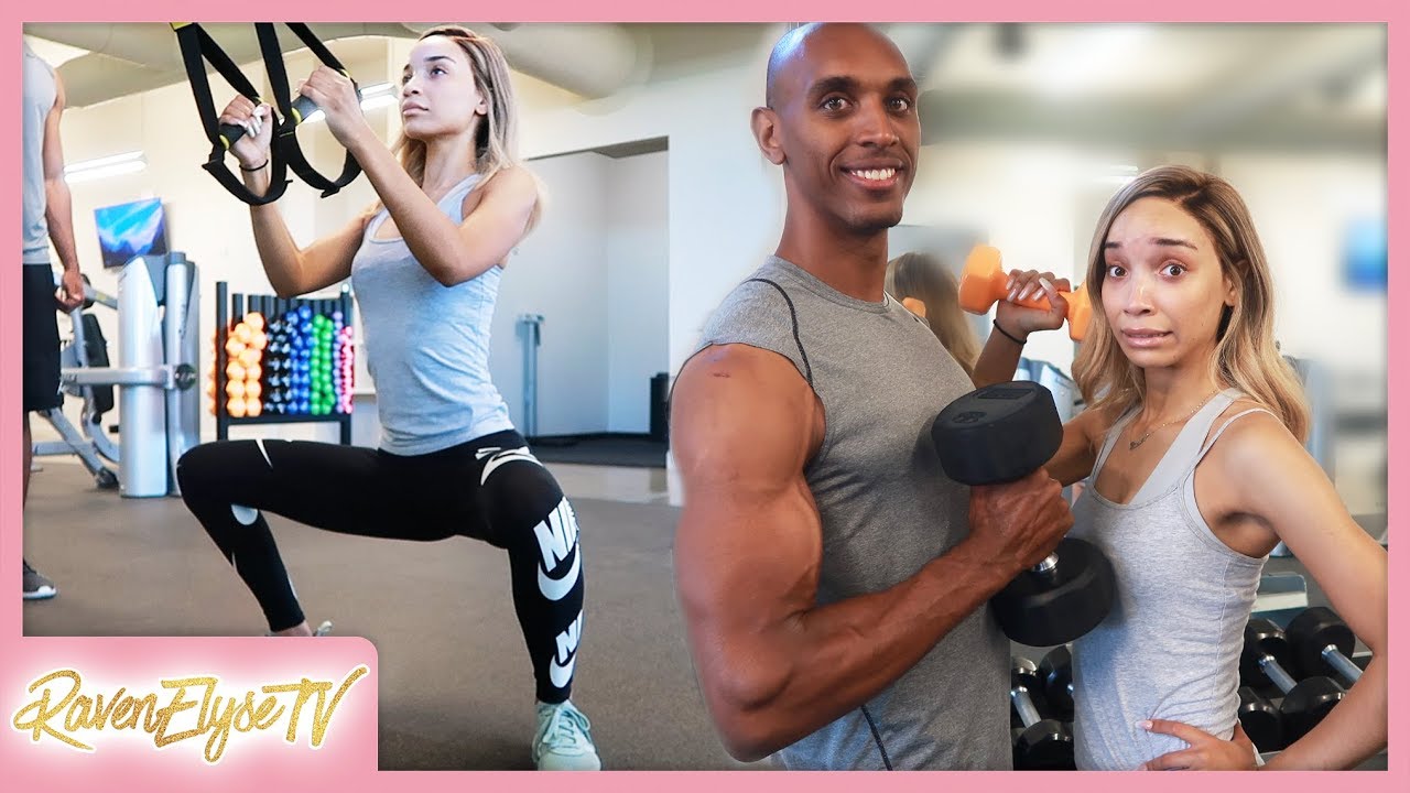 MY FIRST TIME WORKING OUT! | Weight Gain Journey