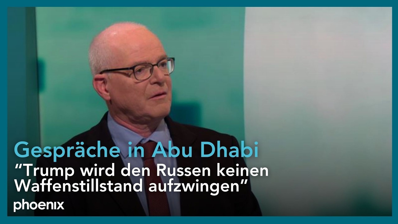 Andreas Heinemann-Grüder u.a. über die Rolle der USA und Europa im Ukraine-Krieg | 24.01.2026