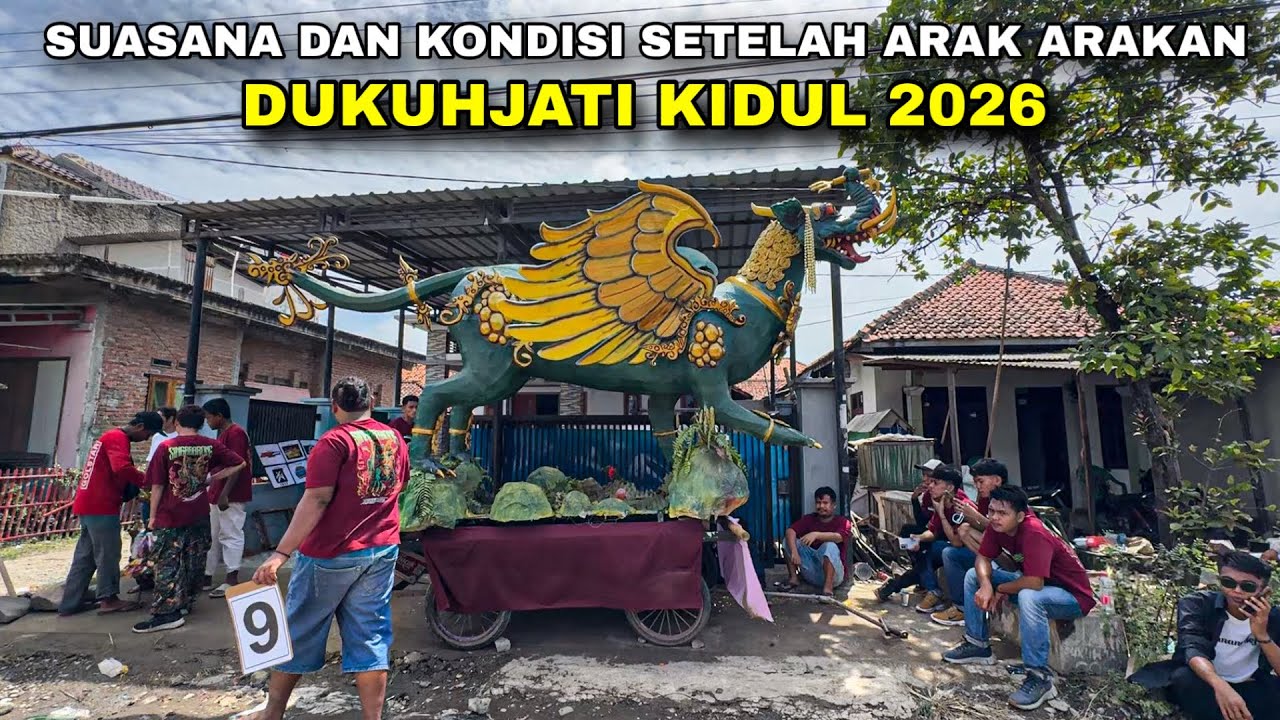 Suasana Dan Kondisi OGOH OGOH Setelah Arak arakan DUKUHJATI KIDUL 2026 ❗️