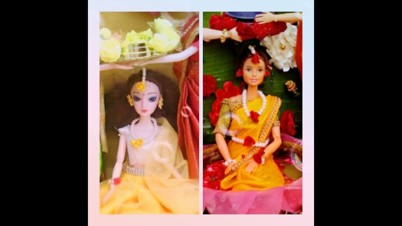 Classic mini food Vs Barbie tiny food.