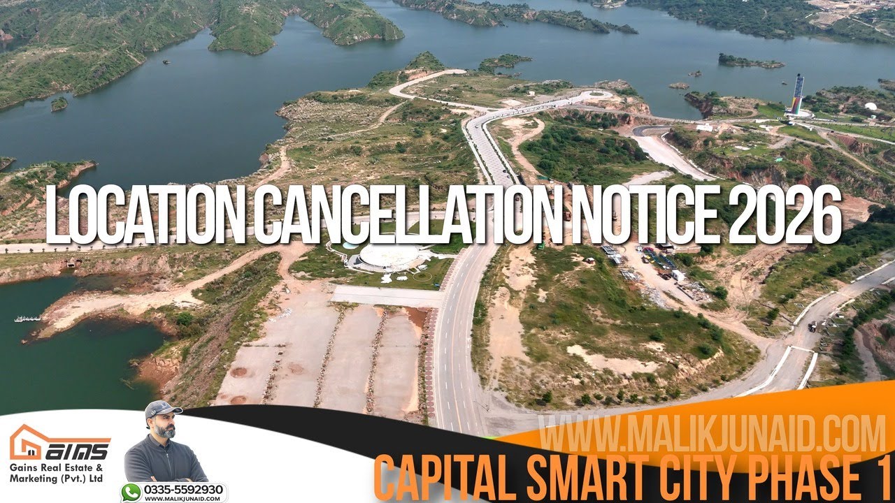 Capital Smart City Location Cancellation Notice 2026 | Important Policy Update by FDH