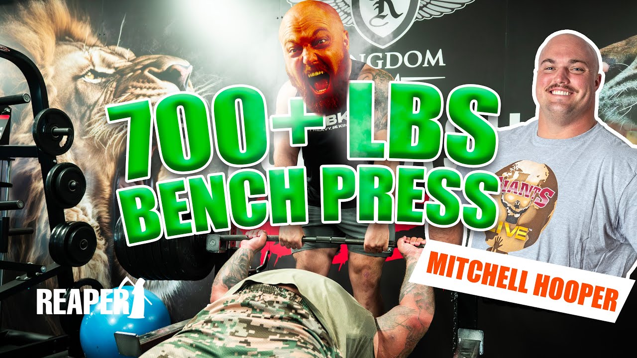 705LB BENCH PRESS WITH MITCHELL HOOPER!